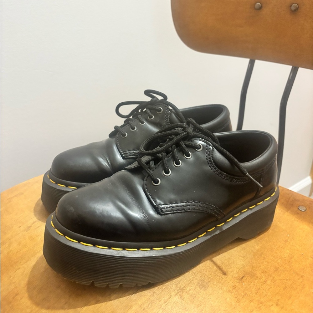 Dr. Martens Platform Oxfords